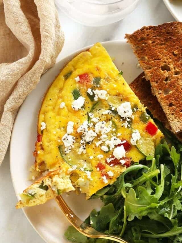 The Best Frittata Recipe - Fit Foodie Finds