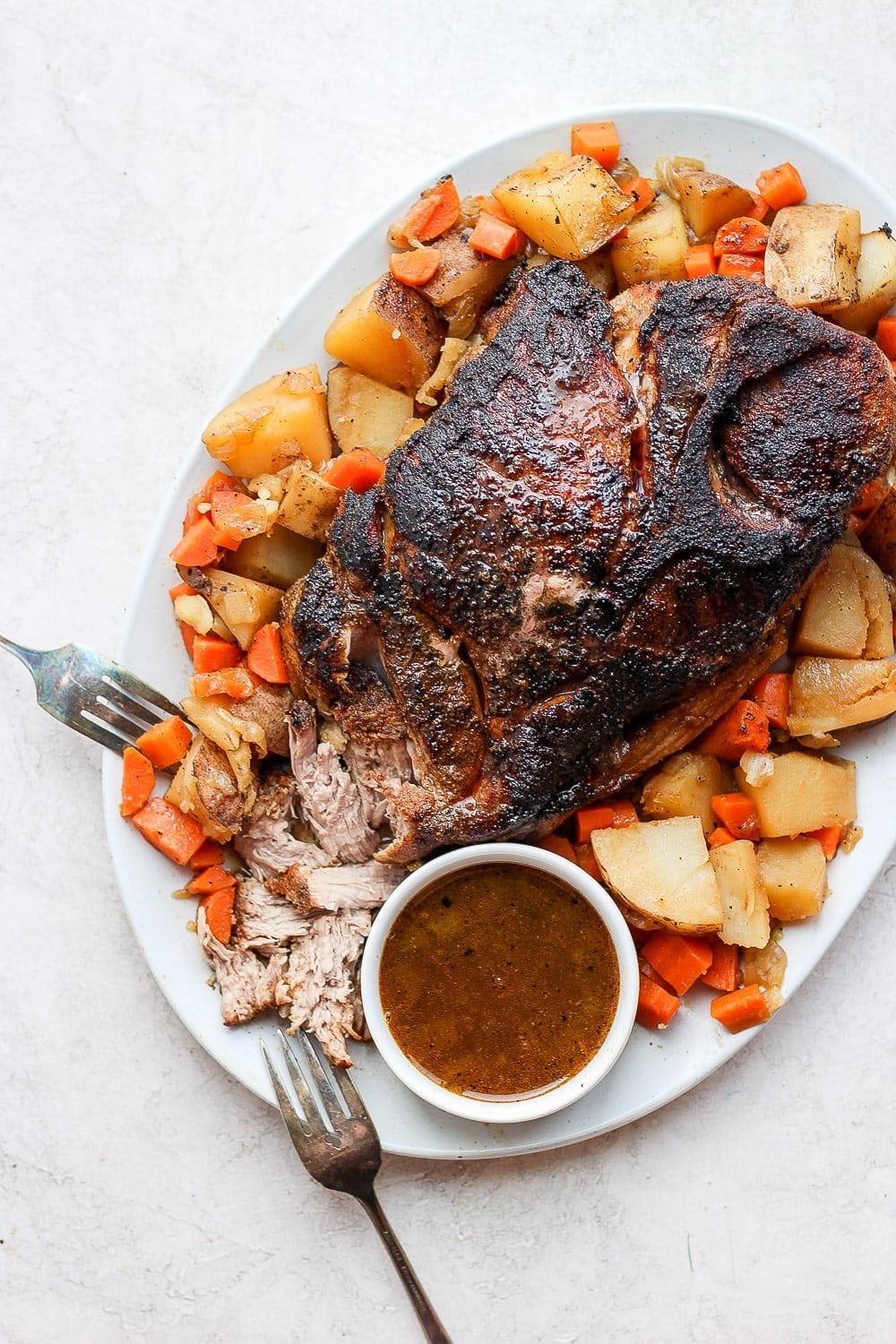 Pork shoulder roast seasoning best sale