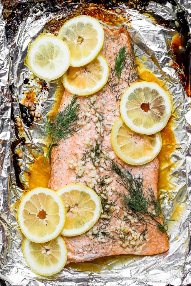 Best Salmon Marinade (with lemon and dill) - Fit Foodie Finds