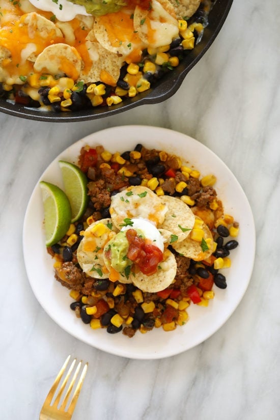 Easy Taco Casserole (one pot meal!) - Fit Foodie Finds