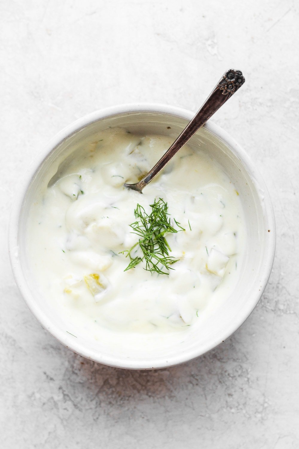 dill pickle dip in bowl