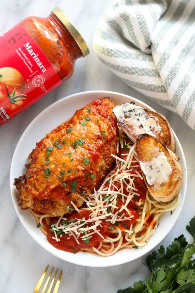 BEST Air Fryer Chicken Parmesan - Fit Foodie Finds