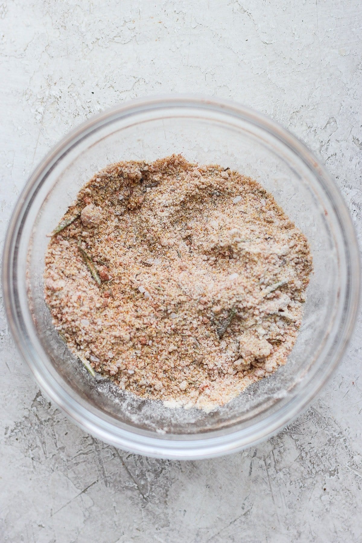 Beef stew seasoning in a bowl. 