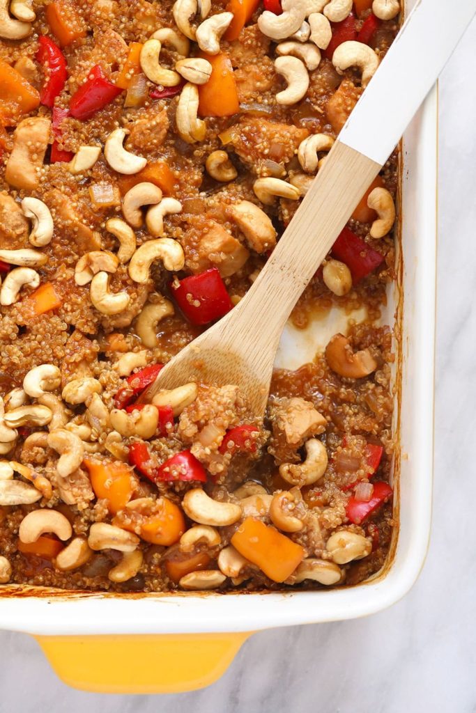 quinoa casserole.