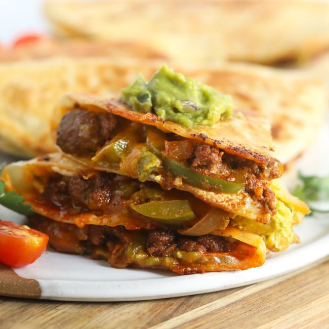 Chicken Quesadillas Recipe - Fit Foodie Finds