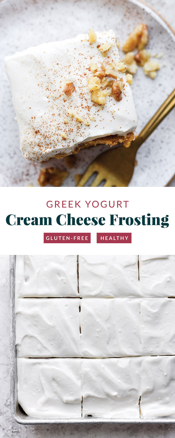 Healthy Cream Cheese Frosting - Fit Foodie Finds