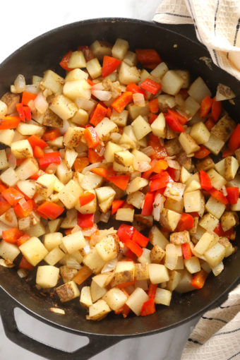 Skillet Chicken and Potatoes (one pot meal!) - Fit Foodie Finds