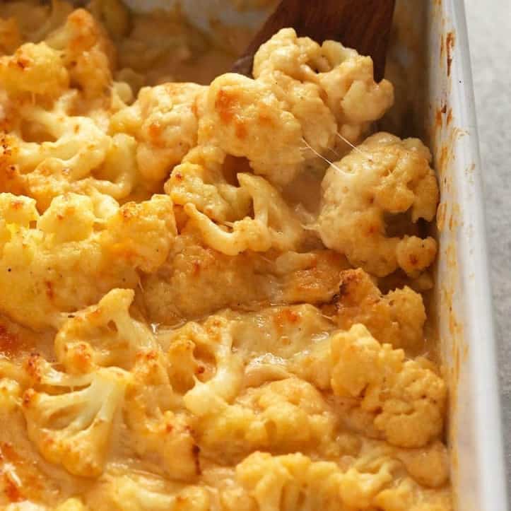 3-Cheese Cauliflower Mac and Cheese - Fit Foodie Finds