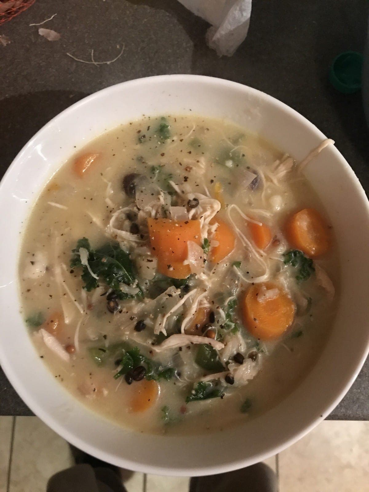 Ultimate Chicken Wild Rice Soup (serves 6!) - Fit Foodie Finds