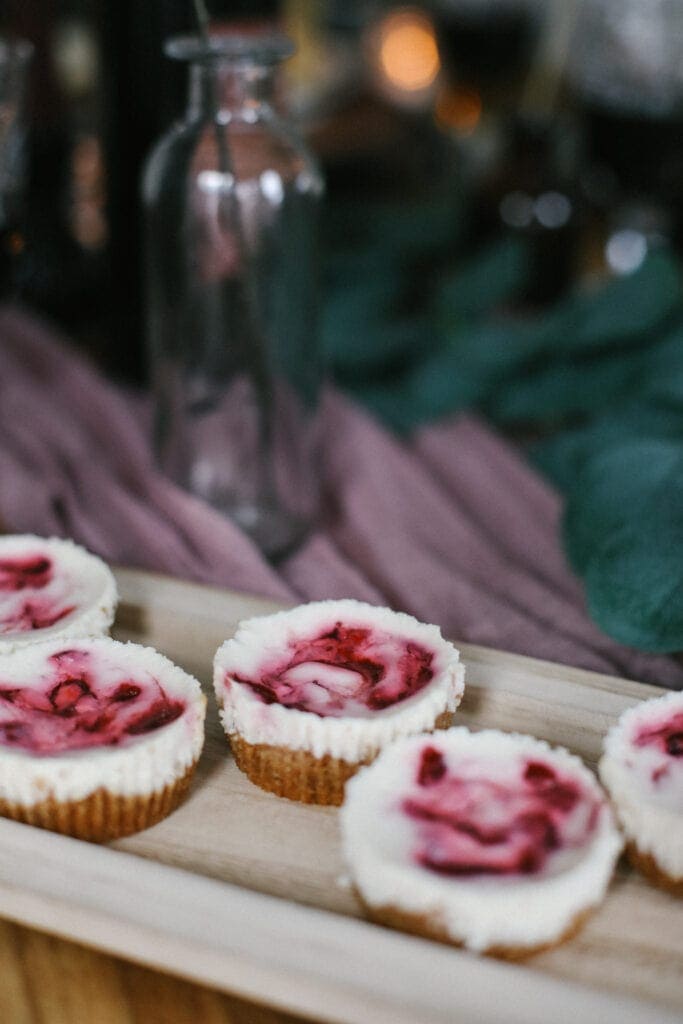 mini cheesecakes