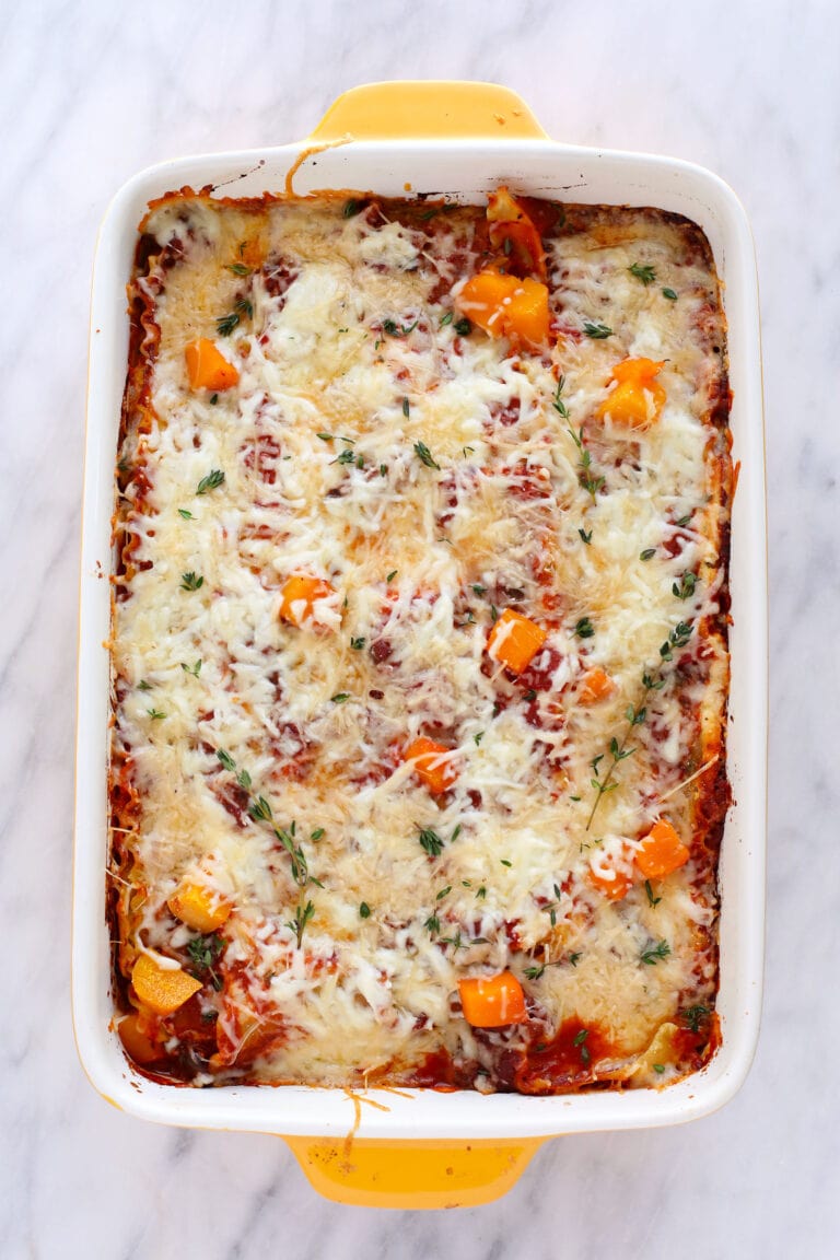 Butternut Squash Lasagna - Fit Foodie Finds