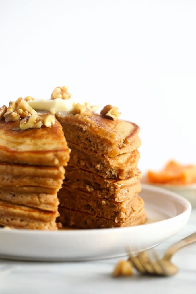 Healthy Sweet Potato Pancakes Fit Foodie Finds
