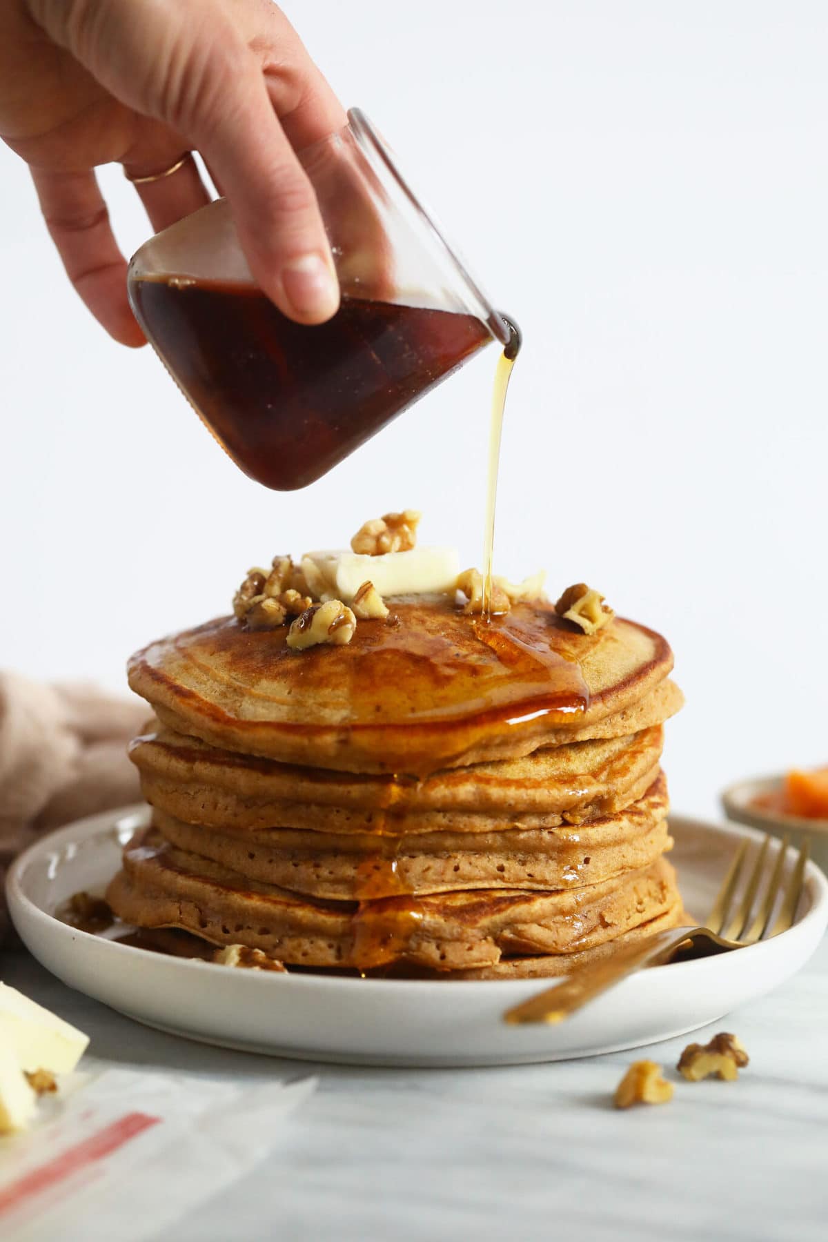 Healthy Sweet Potato Pancakes Fit Foodie Finds 5739