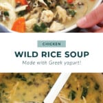 Ultimate Chicken Wild Rice Soup (serves 6!) - Fit Foodie Finds