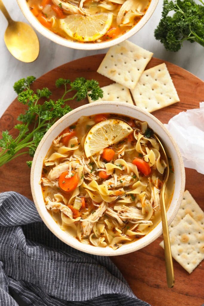 Instant Pot Chicken Noodle Soup