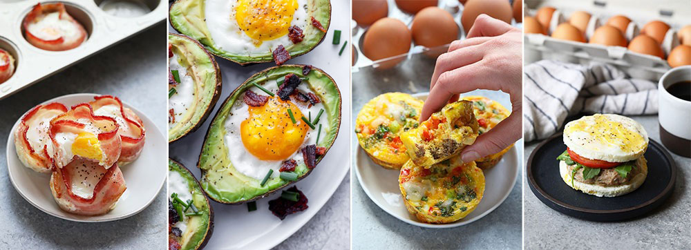 Make one of these delicious keto breakfast recipes that are packed with eggs, protein, and your favorite cheese! eggs