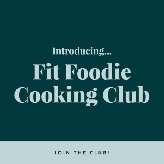 introducing fit foodie cooking club.