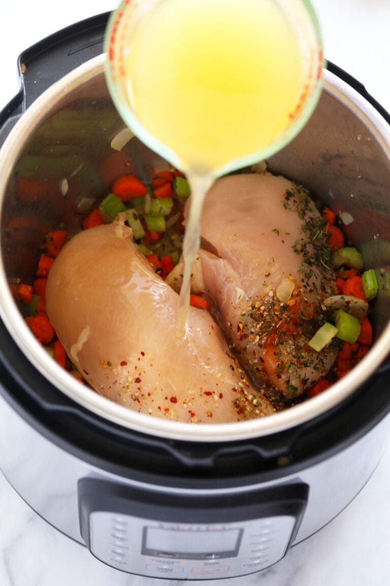 Instant Pot Chicken Noodle Soup (ready in 40 minutes!) - Fit Foodie Finds