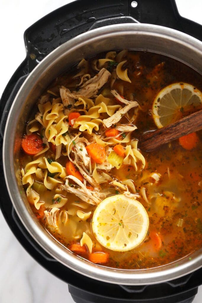 The Most Flavorful Homemade Chicken Noodle Soup - Fit Foodie Finds