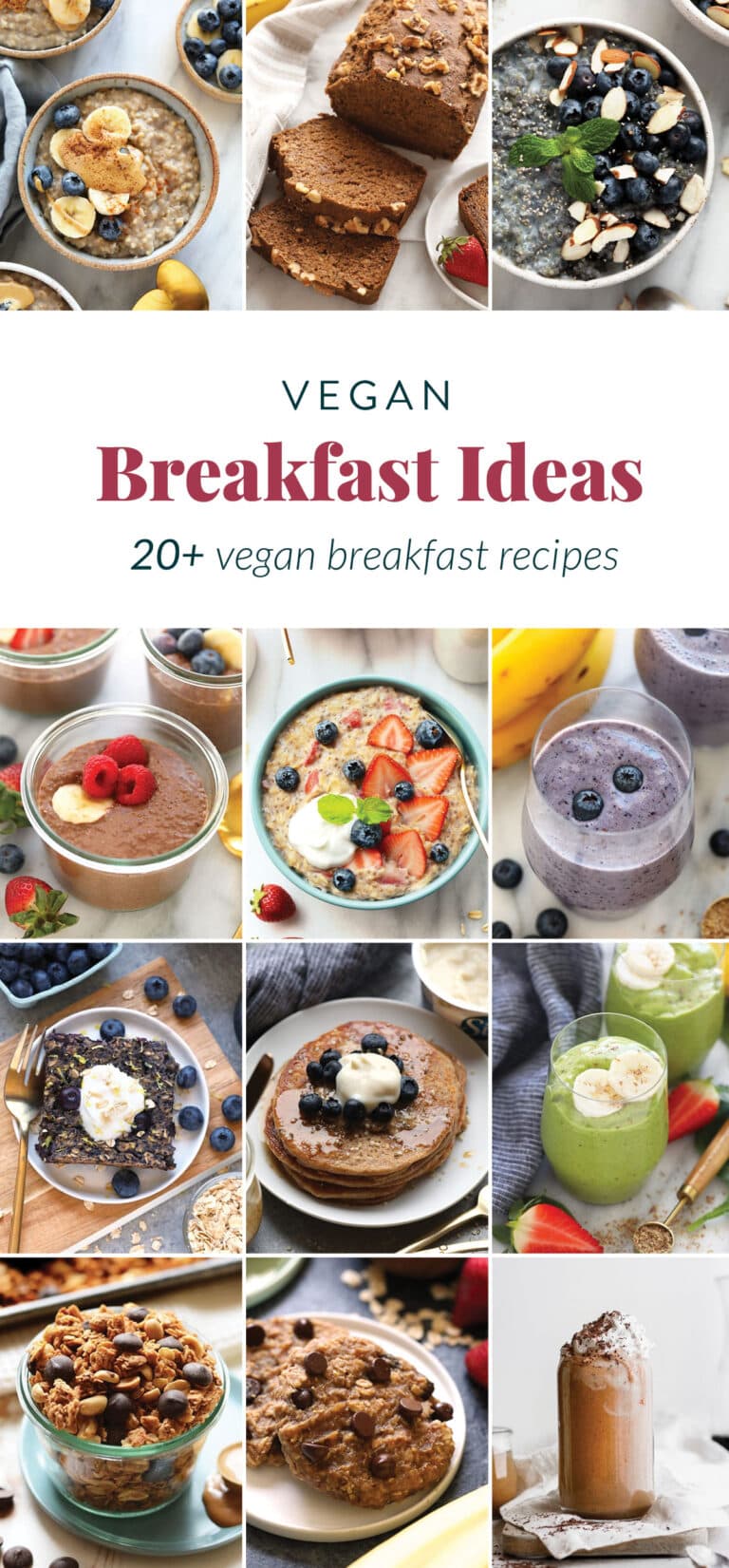 Easy Vegan Breakfast Ideas 25 Vegan Breakfasts Fit Foodie Finds