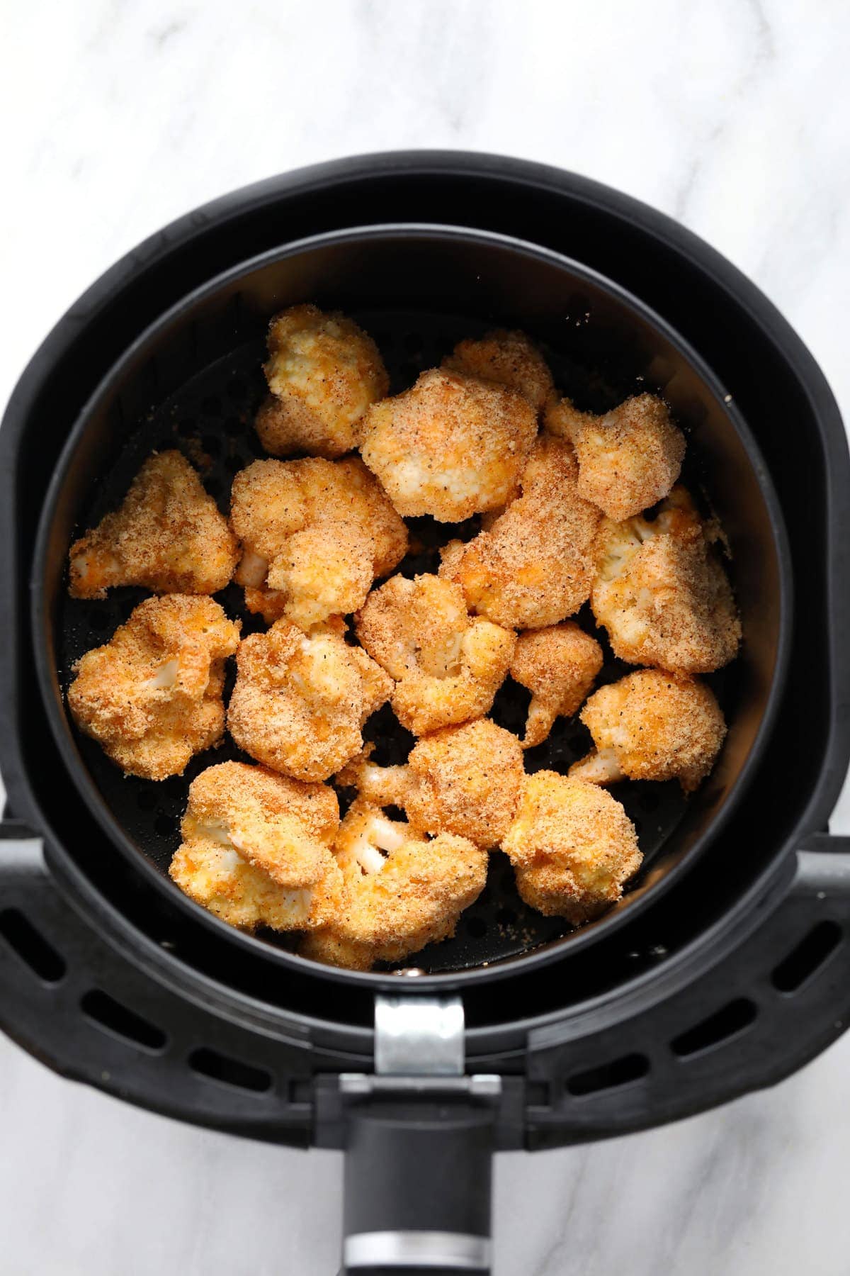 air fryer cauliflower in air fryer