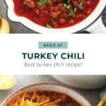 Turkey chili recipe.