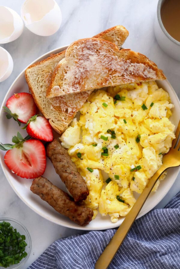 scrambled eggs