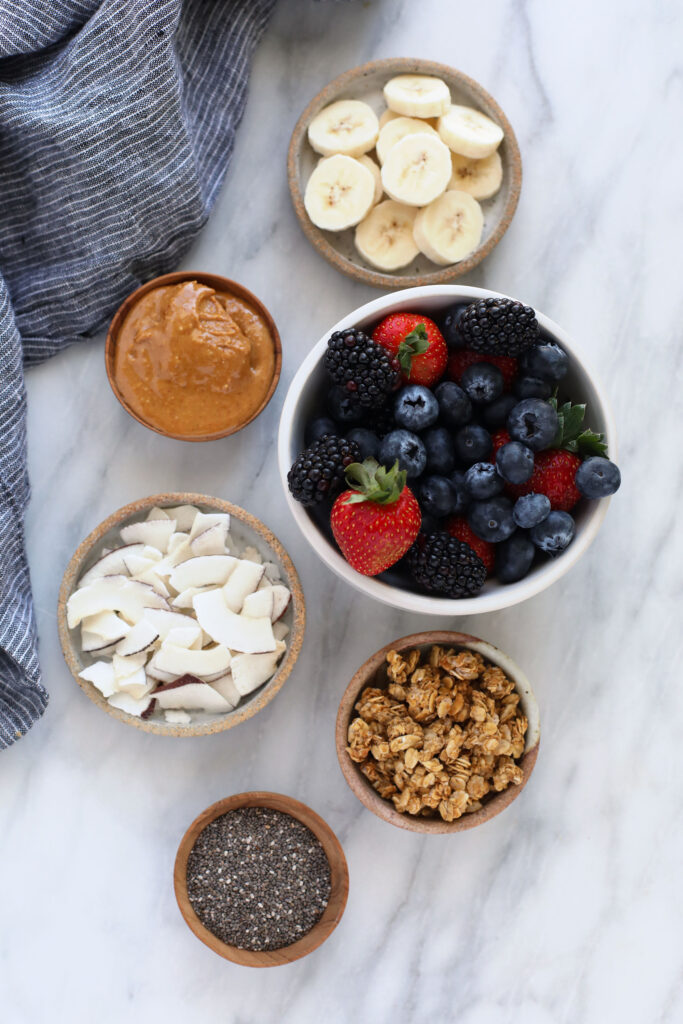 Smoothie Bowl (3 Ways) - Fit Foodie Finds