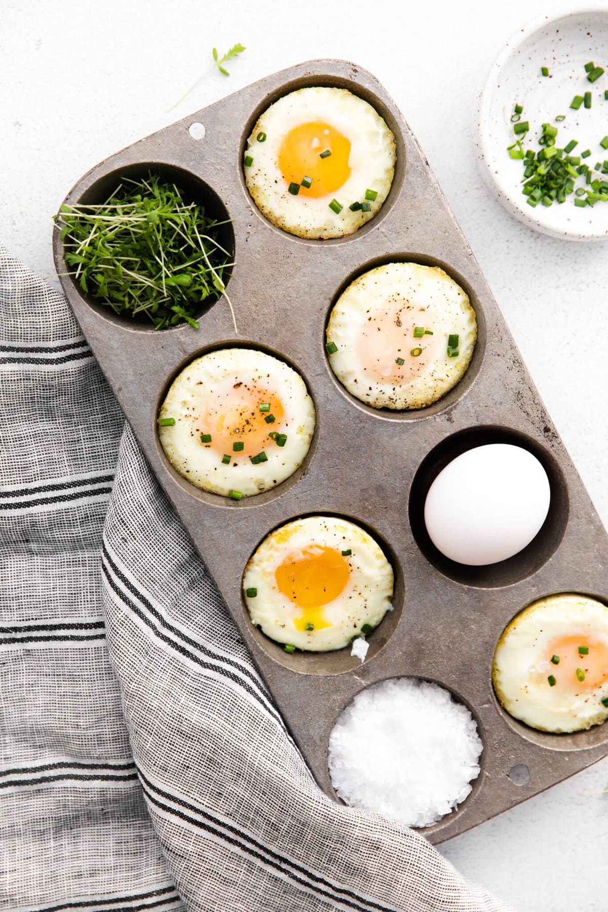 Oven Baked Eggs (ready in 15 minutes!) - Fit Foodie Finds