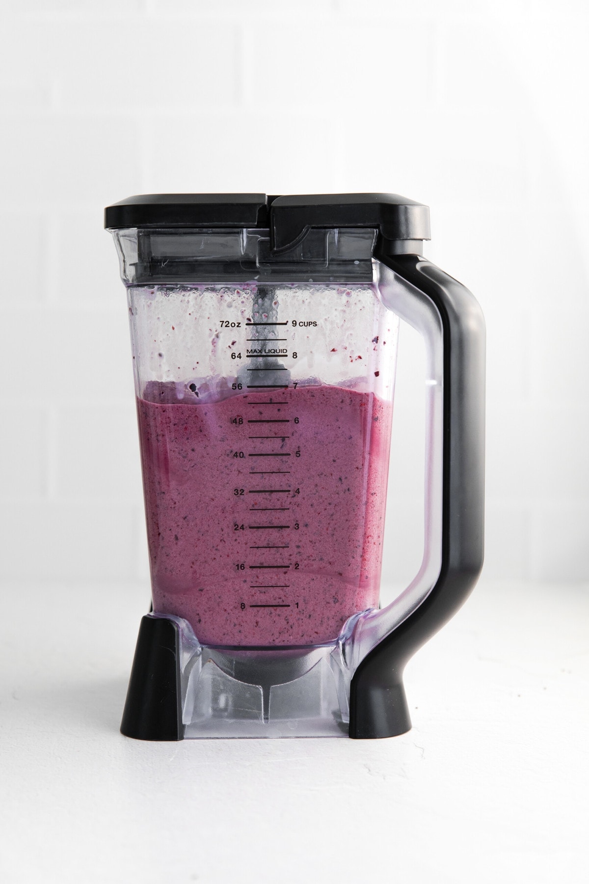 Triple Berry Smoothie (12g protein per smoothie!) - Fit Foodie Finds