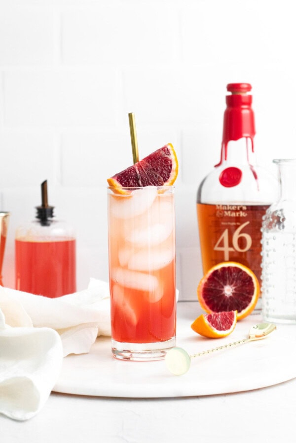 blood orange cocktail