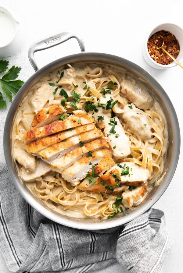 chicken alfredo