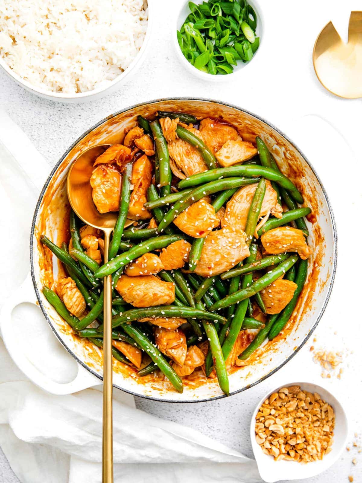 Easy Kung Pao Chicken - Fit Foodie Finds