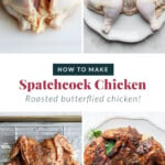 Guide to making spatchcock chicken.