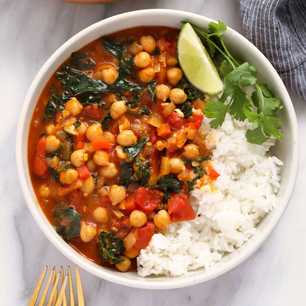 One Pot Chickpea Curry