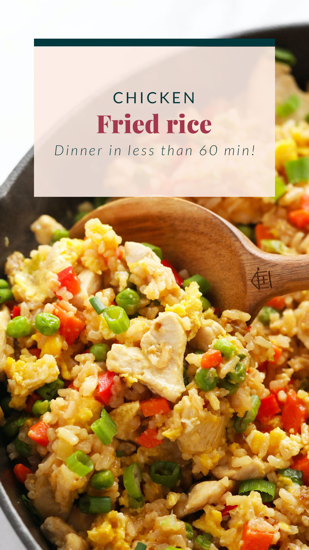 Easy Chicken Fried Rice (Favorite Fried Rice Recipe!) - Fit Foodie Finds