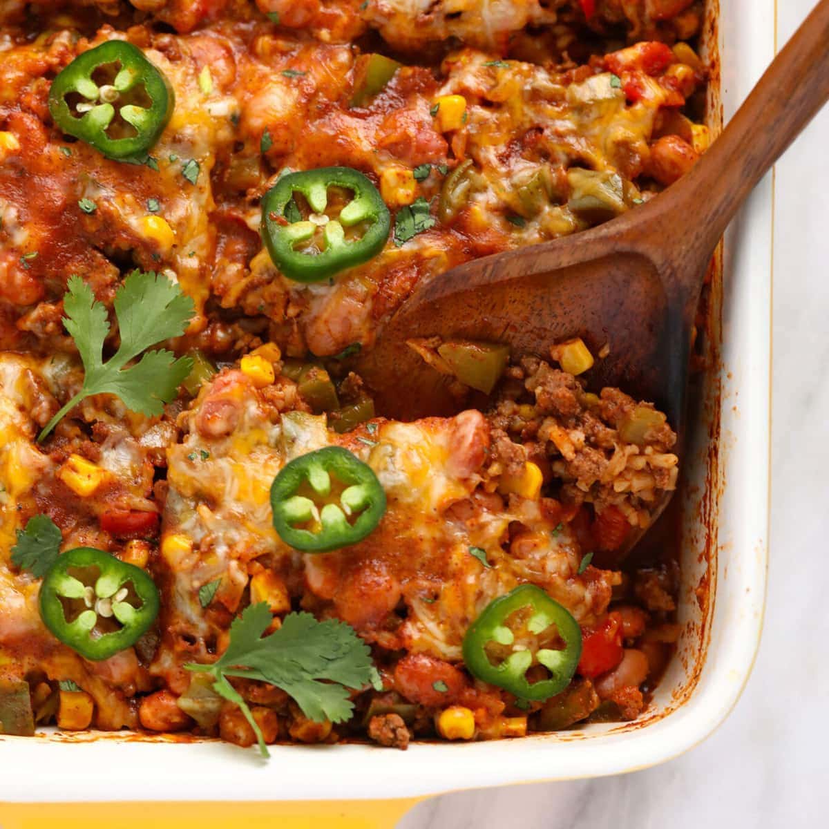 Mexican Casserole | Fit Foodie Finds