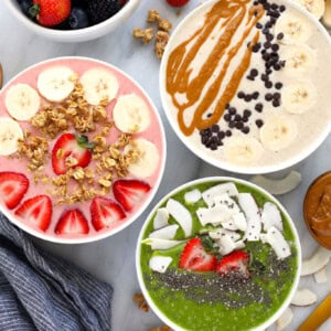 3 smoothie bowls