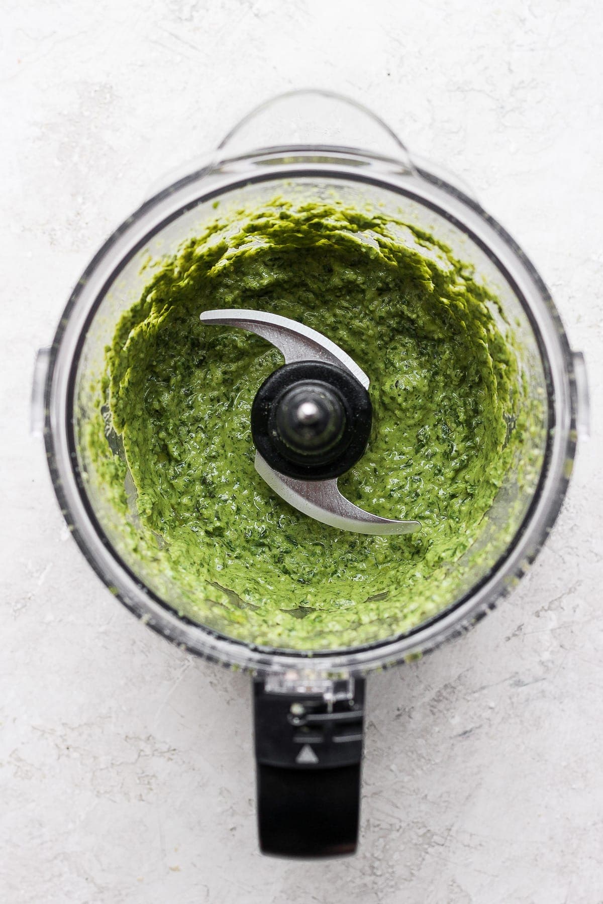 pesto in food processor