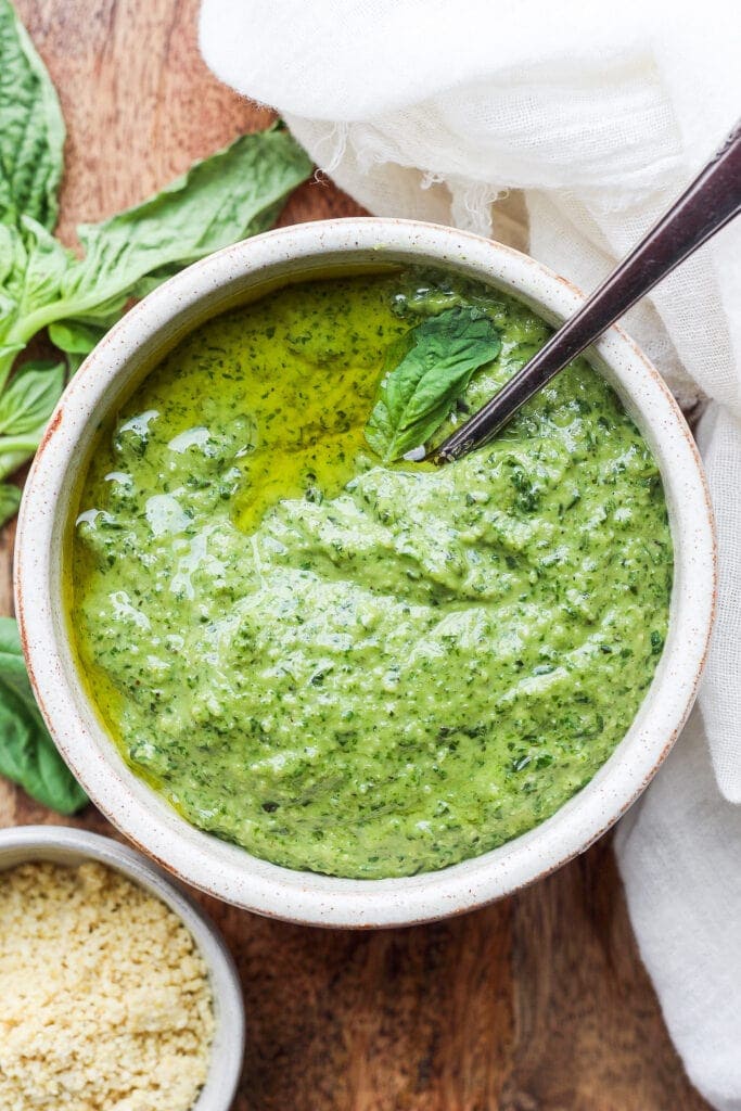 Easy Vegan Pesto