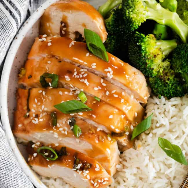 Baked Teriyaki Chicken (so saucy!) - Fit Foodie Finds