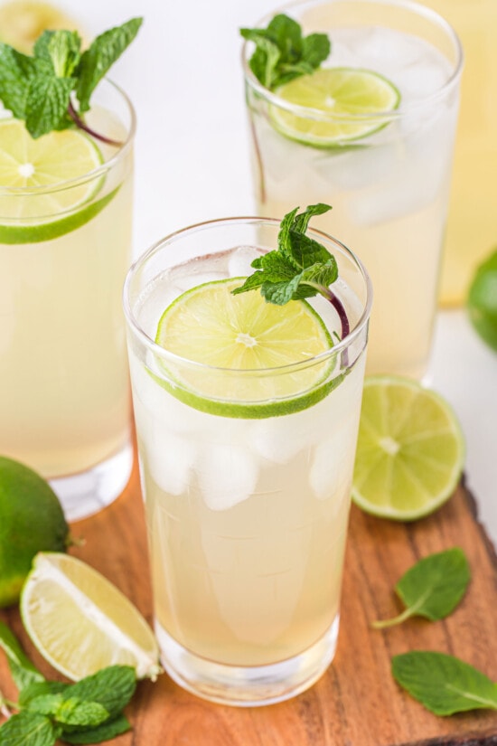 Fresh Limeade Recipe (no-cook!) - Fit Foodie Finds