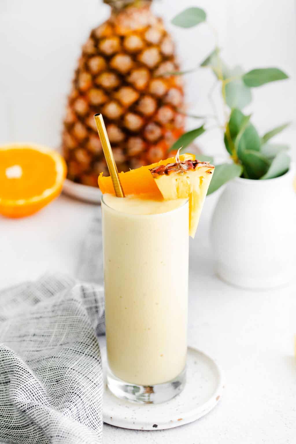 Pineapple Smoothie - Fit Foodie Finds
