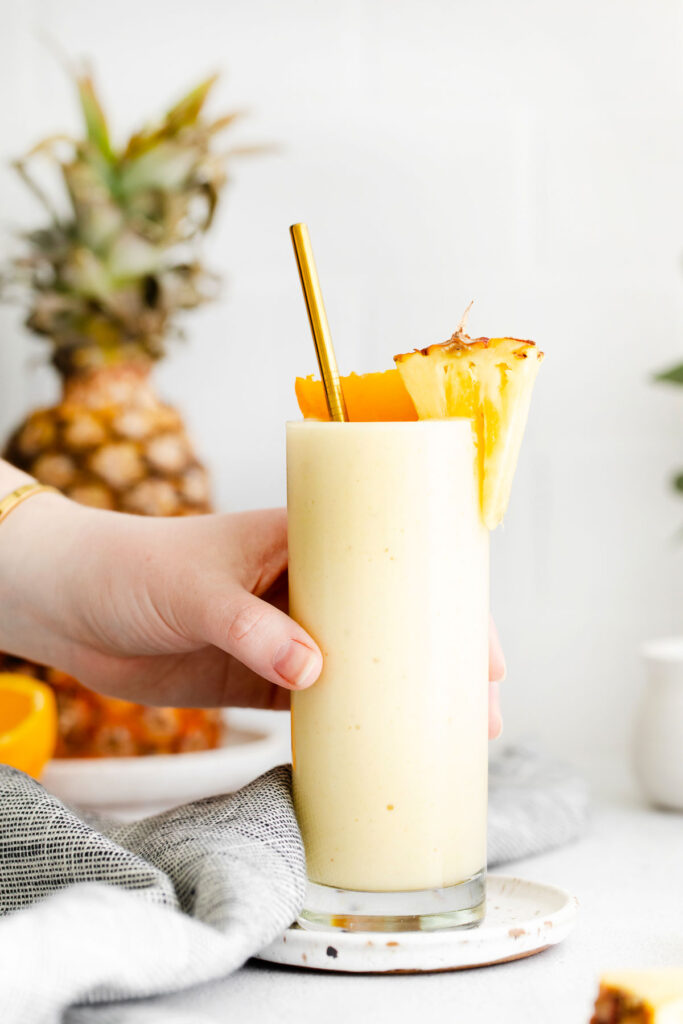 Pineapple Smoothie - Fit Foodie Finds