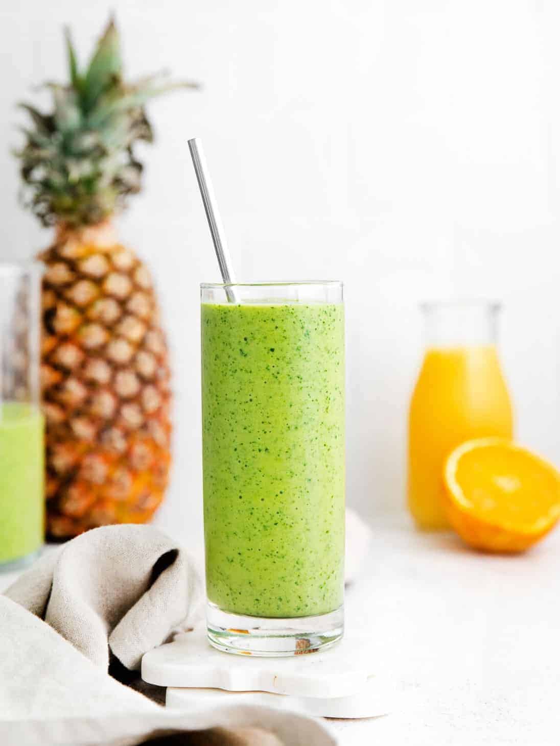 Tropical Spinach Smoothie