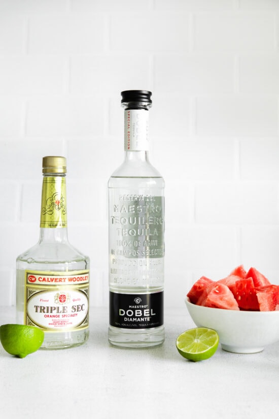 Refreshing Watermelon Margarita (4 Ingredient!) - Fit Foodie Finds