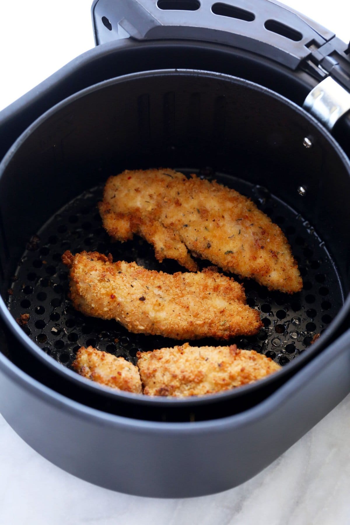 Crispy Air Fryer Chicken Tenders from Fit Foodie Finds