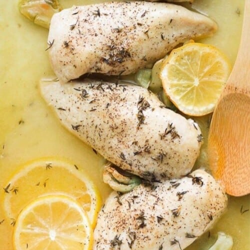 Easy Baked Lemon Chicken - Fit Foodie Finds