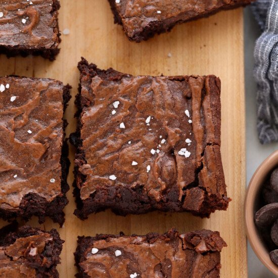 best brownies on cutting board