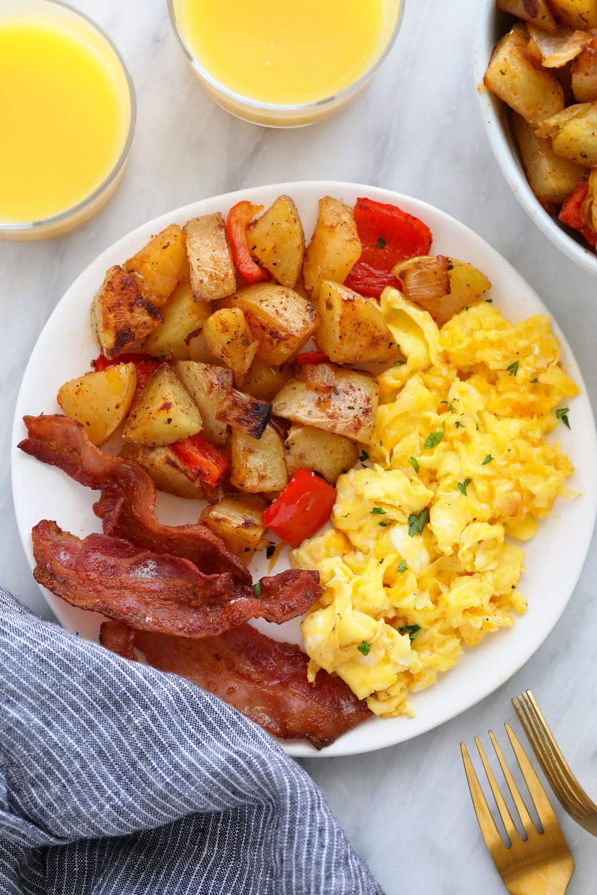 Breakfast Potatoes (super crispy!) - Fit Foodie Finds